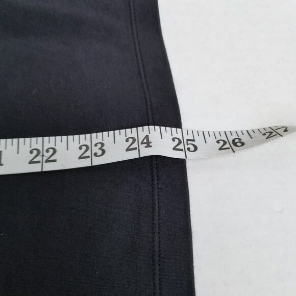 LL Bean Womens Black Cotton V Neck Tee XL Casual Relaxed Fit 3/4 Sleeve Capsule - Picture 10 of 10